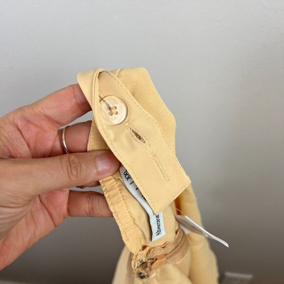 Abercrombie & Fitch Cinched Neck Slip Midi Dress Size XXL NWT - Picture 9 of 12